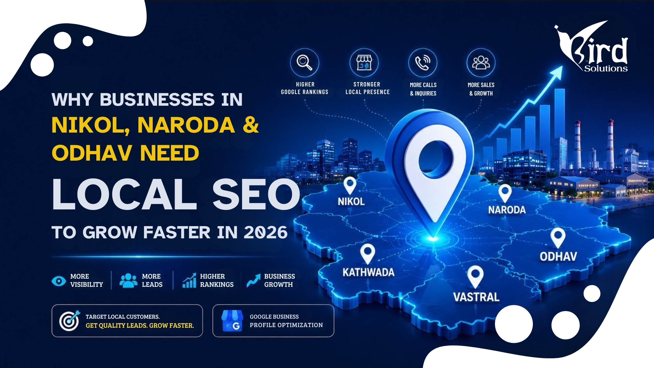 Why Businesses in Nikol, Naroda & Odhav Need Local SEO to Grow Faster in 2026